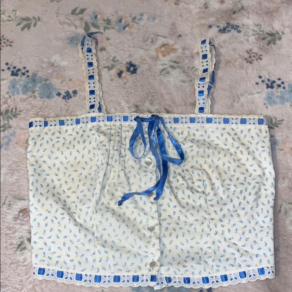 Vintage Floral Top